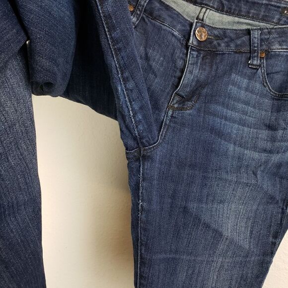 William rast flare dark denim jeans - Picture 7 of 8